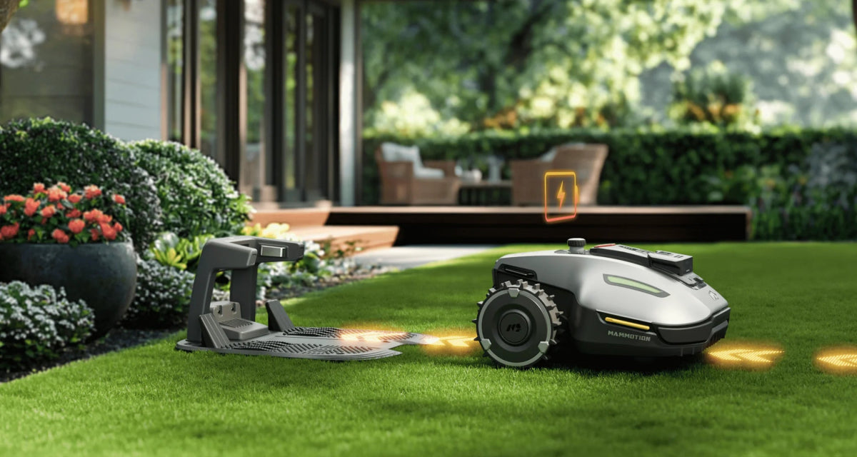 Yuka Mini 800 Robotfűnyíró RTK + 3D Vision Ajándék Garázzsal - Robotfűnyíró SHOP