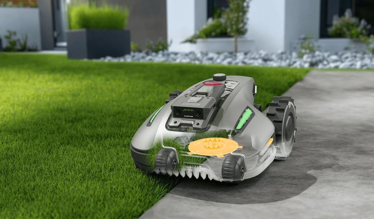 Yuka Mini 800 Robotfűnyíró RTK + 3D Vision Ajándék Garázzsal - Robotfűnyíró SHOP