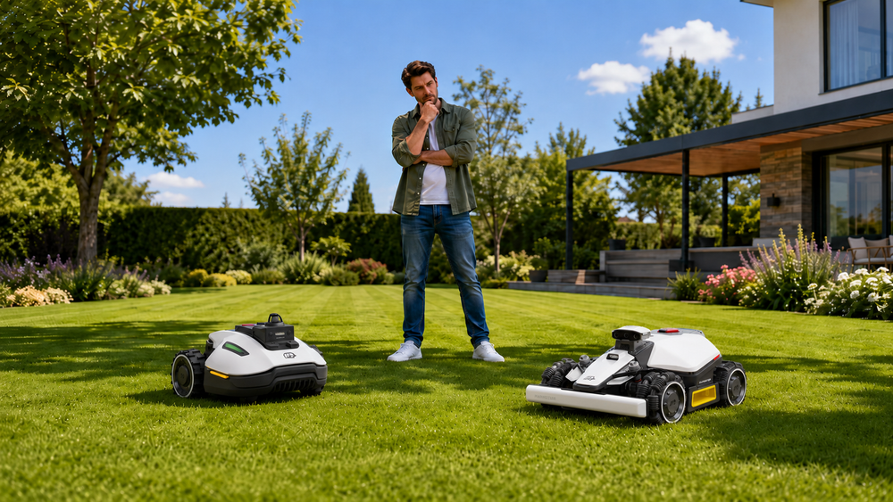 Milyen robotfűnyírót vegyek 1000 m²-es kertbe?