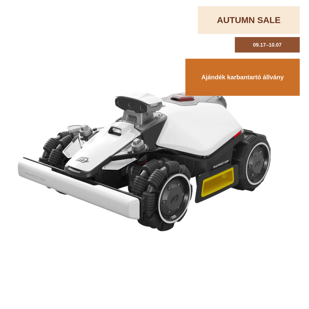 Mammotion LUBA Mini robotfűnyíró