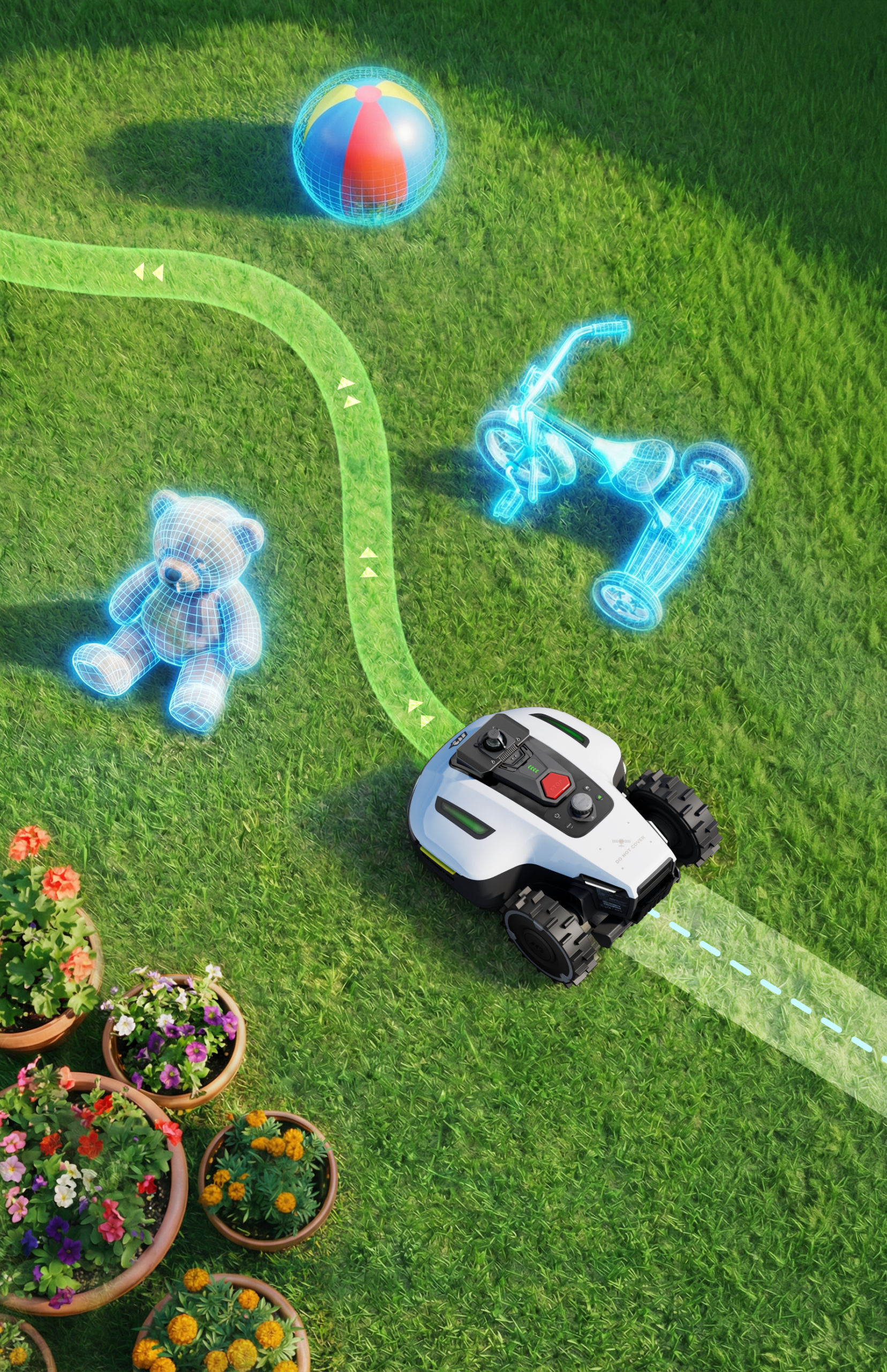 YUKA mini 2 1000 robotfűnyíró Ajándék Garázs + Karbantartó Állvány Beérkezés Május 26